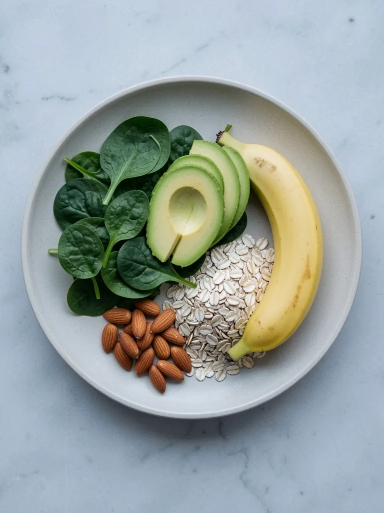Alimentos ricos en magnesio y vitaminas del complejo B